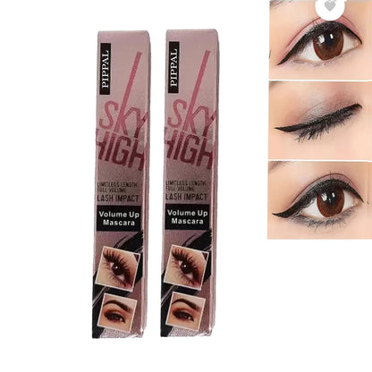 Pippal Sky High Mascara Ultra Volume Up Volumizing Mascara for Bold And Dramatic Lashes Long Lasting Waterproof 10Gm (Pack of 2)