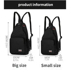 Clearance_New Fashion Chest Bag Ins Style Messenger Bag 2 in 1 Shoulder Bag Multi-function Large Capacity Outdoor Bags for Women