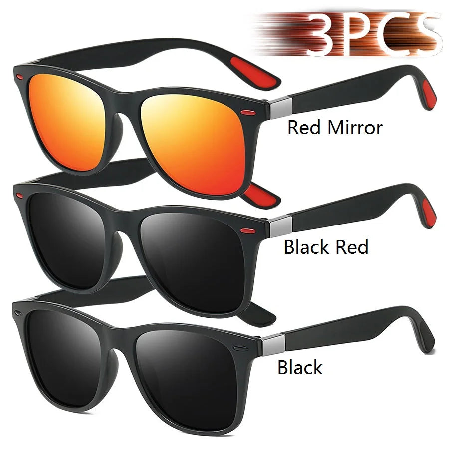 Men's Stylish Polarized Fashion Glasses - UV Protection Sports Shades for Driving Cycling & Outdoor Activities