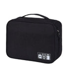 Cable Storage Bag Waterproof Digital Electronic Organizer Portable USB Data Line Charger Plug Storage Bag Travel Cable Organizer