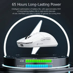 Attack shark X6 Bluetooth Mouse,PAW3395,2.4 Tri-Mode Connection, RGB Touch Magnetic Charging Base, Macro Gaming Mouse