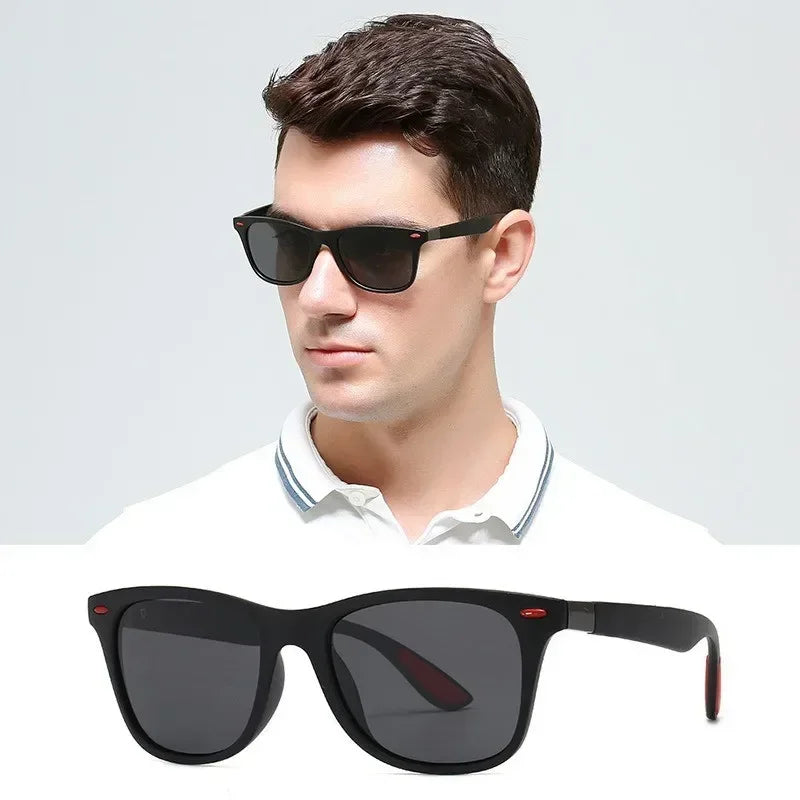 Men's Stylish Polarized Fashion Glasses - UV Protection Sports Shades for Driving Cycling & Outdoor Activities