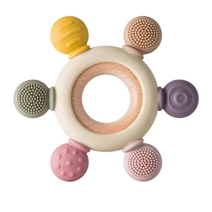 Silicone Teether – Gentle Gum Soother for Babies